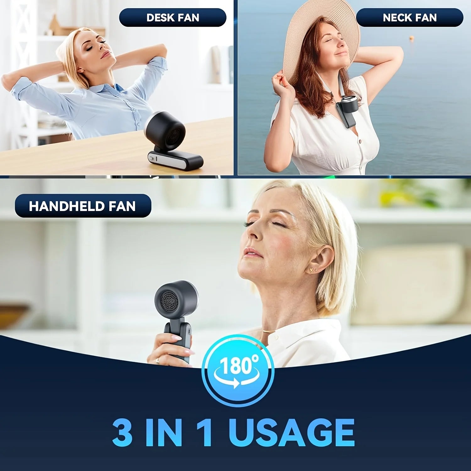 TenFour Mini Portable Turbo Chill Fan