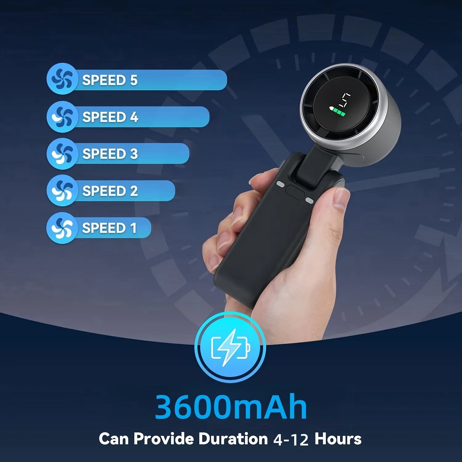 TenFour Mini Portable Turbo Chill Fan